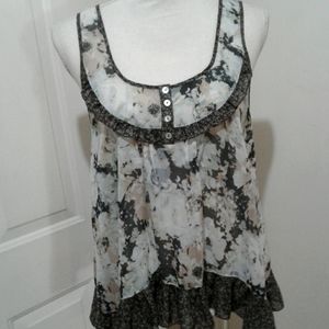 🌺 Like New Living Doll LA Summer Blouse
